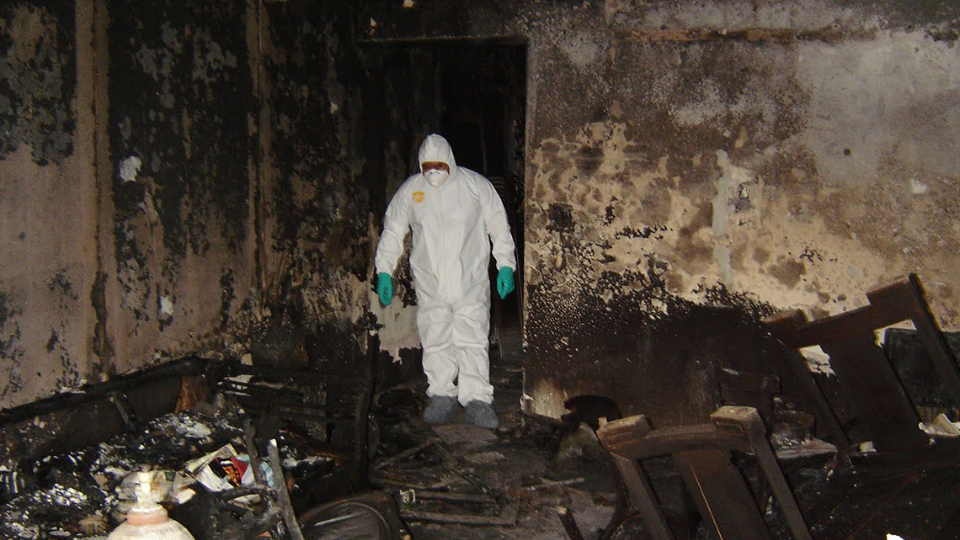 fire damage restoration